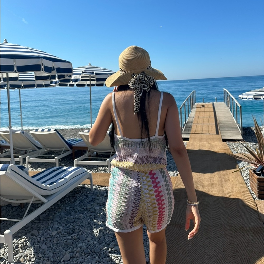 Missoni cover up romper